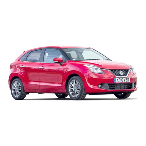 MARUTI SUZUKI BALENO 2017 OWNER'S MANUAL Pdf 